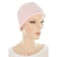 Cuty knitted cotton cancer hats in pink color for women with Cancer