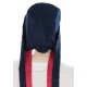 Only Me cotton chemo scarves red cherry and navy blue color for women with Cancer