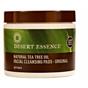 Natural Skin Cleansing Pads with Tea Tree Oil