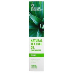 Natural Toothpaste - Fennel & Tea Tree