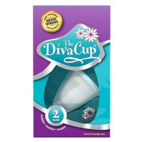 DivaCup #2 Natural Menstrual Flow Cup - Over 30 yrs