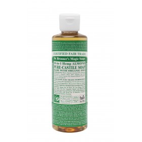 Castile Hands Liquid Soap Organic Almond 237ml