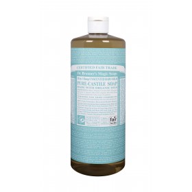 Castile Hands Liquid Soap Organic Baby Unscented 946ml