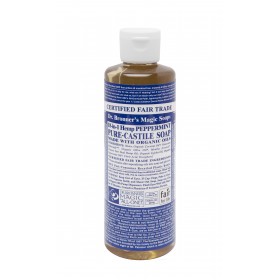 Castile Hands Liquid Soap Organic Peppermint 237ml