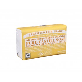 Hands Soap Bar with Organic Citrus Orange