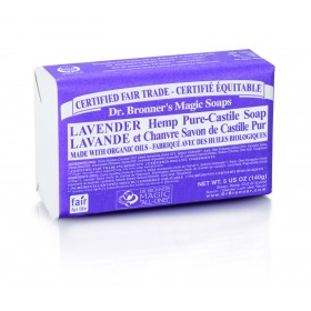 Hands Soap Bar with Organic Hemp Lavender