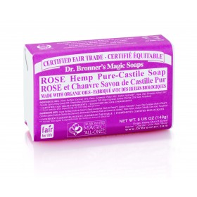 Hands Soap Bar with Organic Hemp Rose