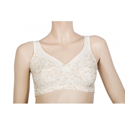 Everyday Post Mastectomy Lumpectomy Bra With Prosthesis Pockets Printed post Mastectomy or Lumpectomy cool design and satin fabric with prosthesis pockets