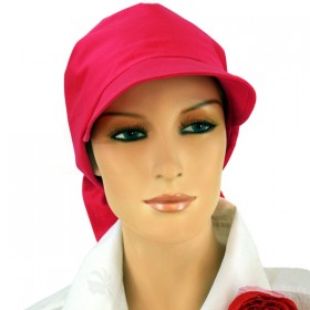 Full Head Cover Chemo Hats Brimmed for Sun Protection