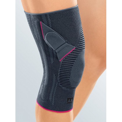 Genumedi knee brace for patella instability by Medi in grey black or nature colors