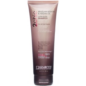 Ultra-Sleek Natural Shampoo - Brazilian & Argan Oil