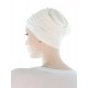 Elegant and Simple bamboo hats for cancer patients in cream color for women with Cancer