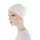 Elegant and Simple bamboo hats for cancer patients in cream color for women with Cancer