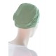 Simply Bamboo hats for cancer patients in green color for women with Cancer