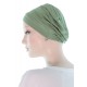 Simply Bamboo hats for cancer patients in green color for women with Cancer