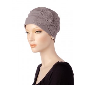 The Compassionate knitted Cotton Hats for Cancer Patients Grey