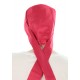 Only Me cotton head scarves for cancer patients in red cherry color for women with Cancer