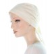 The Classic head scarves for cancer patients in cream color for women with Cancer