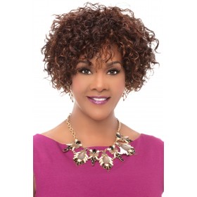 HH-Whitney-V Human Hair Wig for Black Women Short Curly