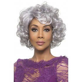 Laura Wig for Black Women Mid-Length Curly Synthetic Hair