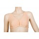 Mastectomy bra non wired with cotton pockets to hold breast forms after breast cancer surgery