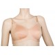 Mastectomy Breast Cancer Bra Pocketed With Molded Soft Cups Mastectomy breast Cancer bra with pocketed and molded cups decorated with lateral embroidered lace
