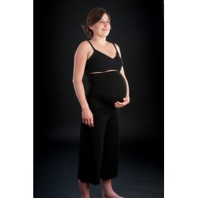 Maternity Belly Band for Pregnancy Abdominal Pain Black