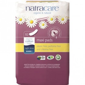 Night Time Overnight Organic Cotton Feminine Pads