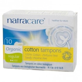 Regular Tampons Organic Cotton without Applicator