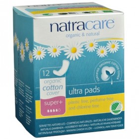 Ultra Super Plus Organic Cotton Menstrual Pads