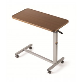 Premium Overbed Table For Home With Walnut Top