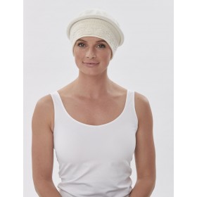 Pointelle Cotton Hat for Cancer Chemo Hair Loss
