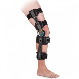Adjustable Knee Brace Support Hinged Knee Brace Post Op Knee Brace Knee  Support Adjustable Leg Stabilizer Recovery Immobilization After Surgery for