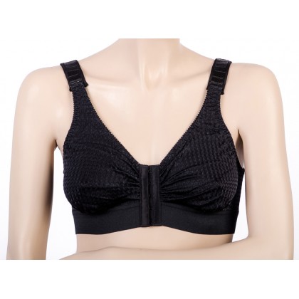 Post surgery bra after breast augmentation, reduction or Mastopexy elastic with front closure