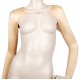 Post surgery compression garment for arm lift or arm liposuction with two sleeves and front closure