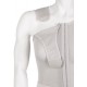 Post surgery garment sleeveless vest for recovery after breast reduction, augmentation, Mastopexy