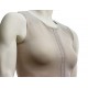 Post surgery garment sleeveless vest for recovery after breast reduction, augmentation, Mastopexy