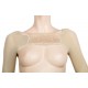 Post surgical arm compression garment with two post op arm sleeves after arm lift or arm liposuction