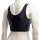 Post surgical bra with front closure for breast surgery like breast implants or breast reduction