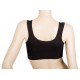 Post surgical bra with breathable medical compression for use after breast augmentation or lift