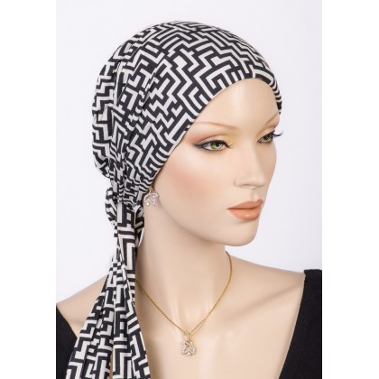 Love Bamboo printed head scarves for cancer patients for women with Cancer