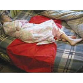 Red Nylon Slide Transfer Sheet 30" X 62"