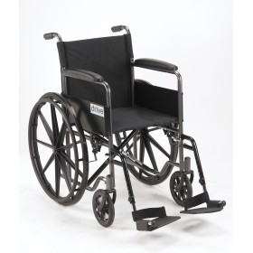 Affordable Wheelchair Full Arms and Swing away Footrest
