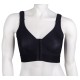 Post surgical bra with front closure for breast surgery like breast implants or breast reduction