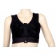 Post surgery compression bra with Velcro straps and large band after breast augmentation, reduction, lift