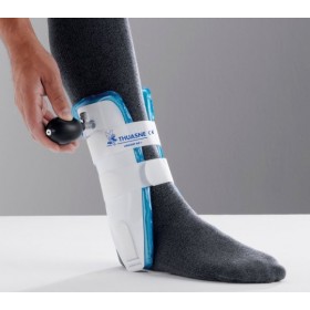 Stabilizing Ankle Support Ligacast Air+ Inflatable Pads