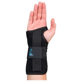 Suede Wrist Lacer Splint 8" Universal Size