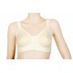 Soft surgical bra for breast cancer with breast forms pockets, for radiation therapy or Mastectomy