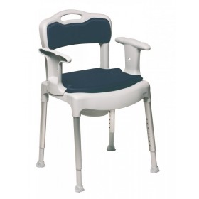 Deluxe Modern And Discreet Commode Chair