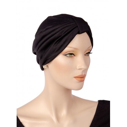 Comfortmix turbans for cancer patients in black color for women with Cancer